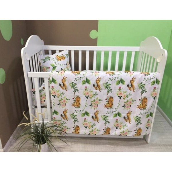 Продукт Galix Зайче и сърничка - Детски спален комплект, 3 части - 0 - BG Hlapeta
